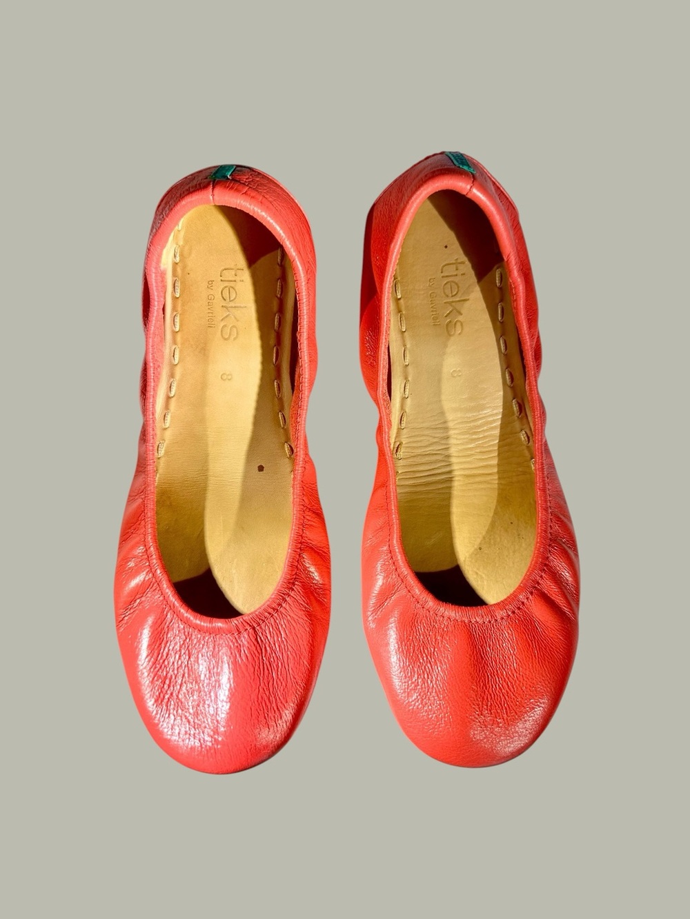 Tieks Foldable Poppy Ballet Flats in Limited Edition